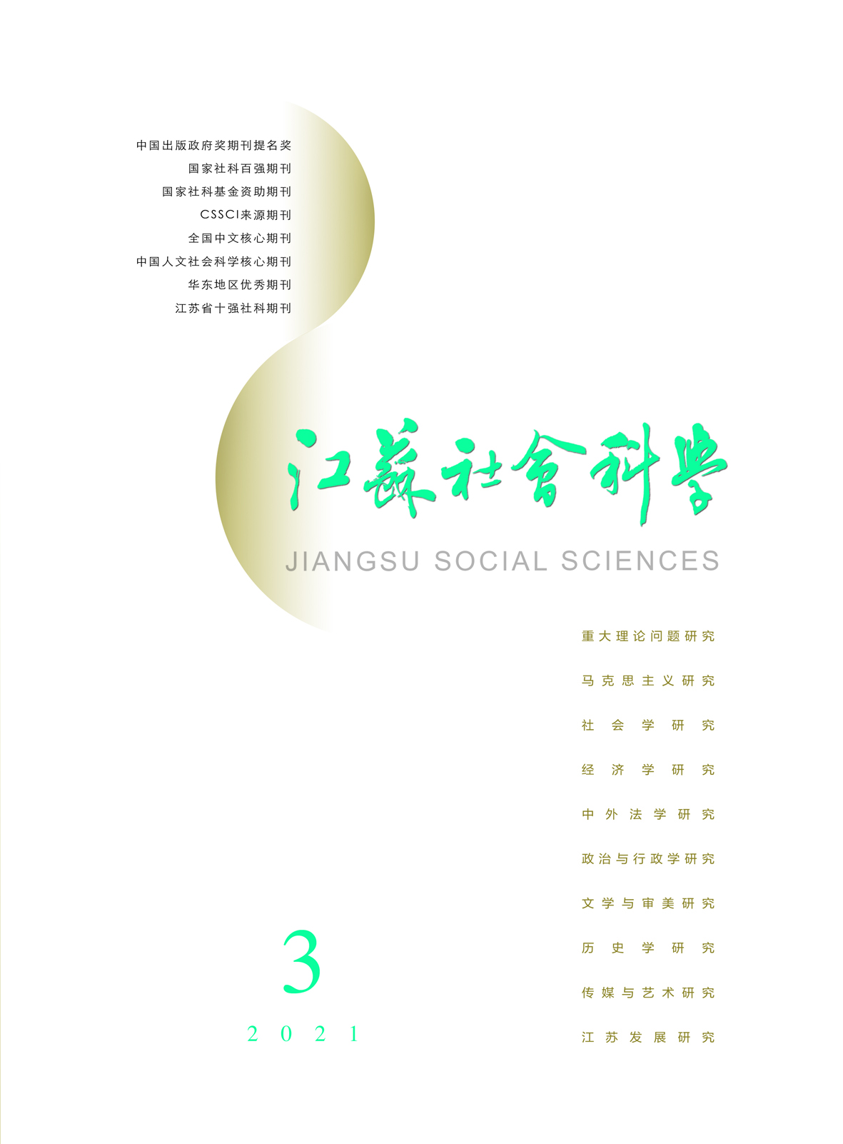 2020年第3期目录