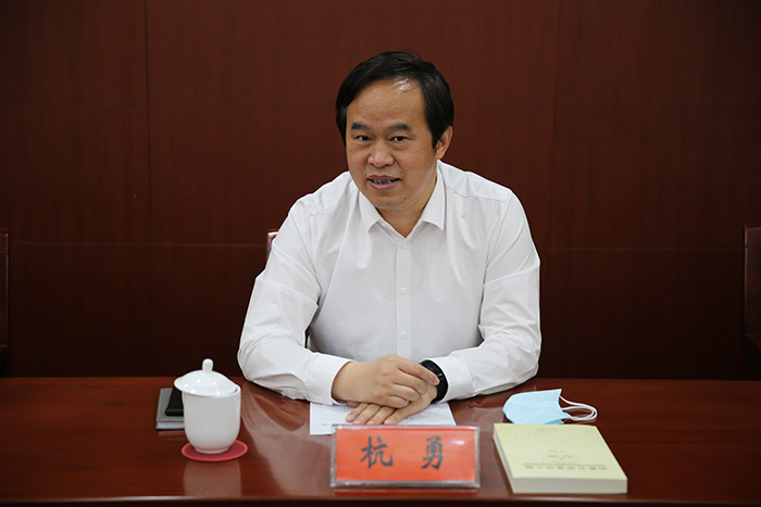 常州市委常委、宣传部部长、市委秘书长杭勇专题调研常州市哲学社会科学工作