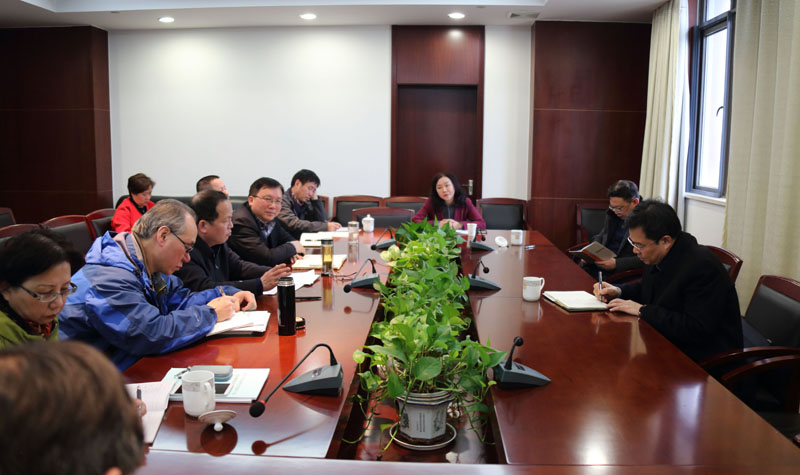 省委宣传部常务副部长焦建俊一行到省社科联调研指导工作