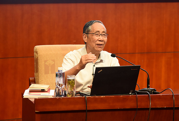 省中华成语研究会举办讲座莫彭龄会长现场解密“成语密码”