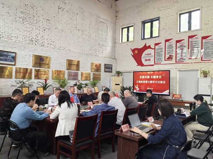 【社会组织党建】江苏苏禾研究院开展正确政绩观学习教育主题党日活动