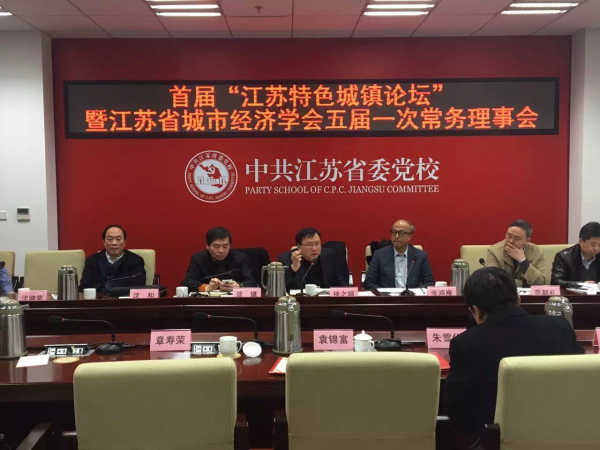 “首届江苏特色城镇”论坛在宁举行