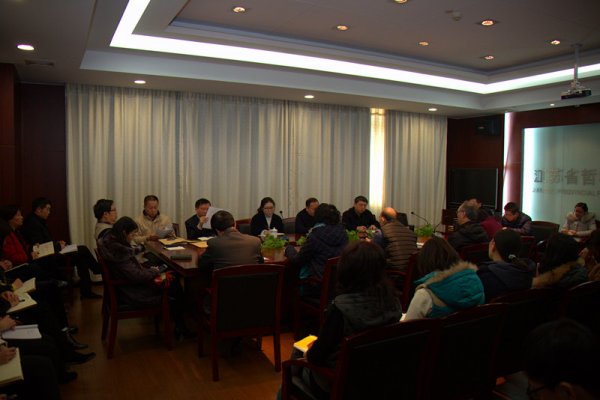省社科联“一报告两评议”干部人事工作